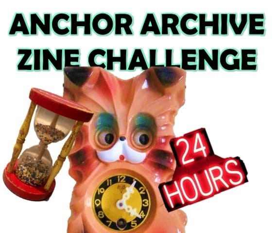 24 Hour Zine Challenge poster